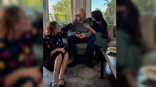 Bruce Willis apareció en emotivas fotos familiares durante celebración por el Día de Acción de Gracias