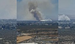 Declaran alerta roja en Lampa por incendio forestal que amenaza viviendas y áreas residenciales