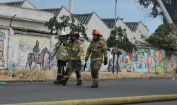 Dos muertos deja voraz incendio al interior de un domicilio en Osorno