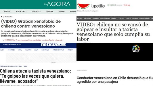 "Él solo cumplía su labor": Medios internacionales reaccionan a agresión contra chofer venezolano