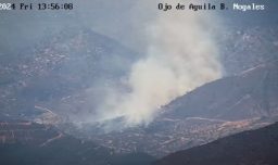 Declaran alerta roja en Hijuelas por incendio forestal cercano a viviendas