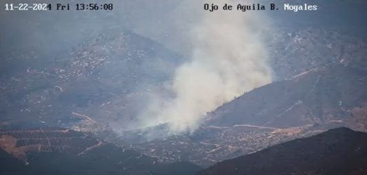 Declaran alerta roja en Hijuelas por incendio forestal cercano a viviendas