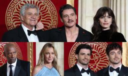 Pedro Pascal, entre la realeza y figuras de la Fórmula 1: Así fue la premiere de “Gladiador II” en Londres (Galería)