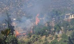 Declaran Alerta Roja en San José de Maipo por incendio forestal