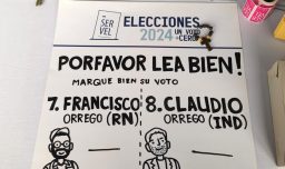 "Por favor, lea bien su voto": La curiosa advertencia en distintas mesas de votación