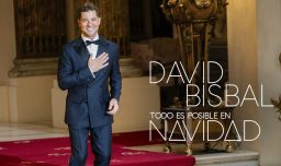 David Bisbal lanza el disco navideño "Todo es Posible en Navidad" antes de su concierto en Chile