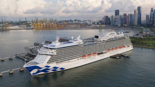 Expectación en San Antonio por recalada del crucero Majestic Princess: Es el más grande que ha llegado a Chile