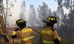 Declaran Alerta Roja por incendio forestal en Lampa y Tiltil