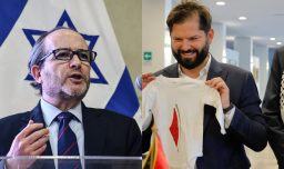 Embajador de Israel en Chile critica regalo de camiseta palestina a bebé de Boric: "Perjudica la imagen y nombre del país"