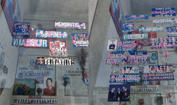 Familia de Leonel Sánchez pide a hinchas que no peguen más stickers en mausoleo del Cementerio General