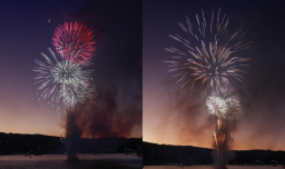 Año Nuevo 2025: En Valparaíso hicieron prueba del show de fuegos artificiales