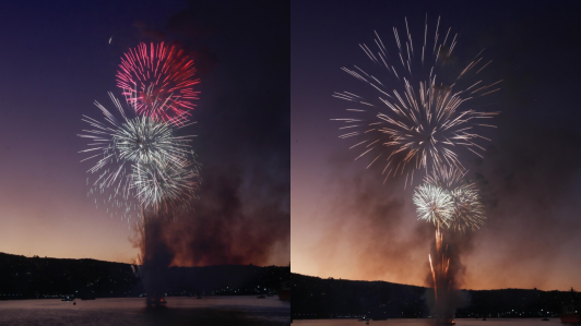 Año Nuevo 2025: En Valparaíso hicieron prueba del show de fuegos artificiales