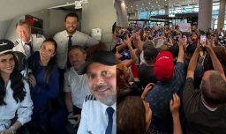 El regreso de Emilia Dides a Chile: Seguidores la recibieron en el aeropuerto