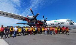 Gobierno refuerza su lucha contra los incendios forestales con la presentación del avión Hércules C-130