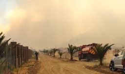 Declaran Alerta Roja en Melipilla y Padre Hurtado: Autoridades piden protegerse de la "nube de humo"