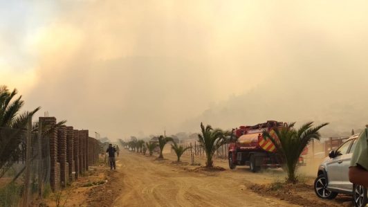 Declaran Alerta Roja en Melipilla y Padre Hurtado: Autoridades piden protegerse de la "nube de humo"