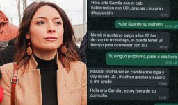 Revelan chats de carabinero que le pidió millonario préstamo a Camila Polizzi: "Yo confío en usted"