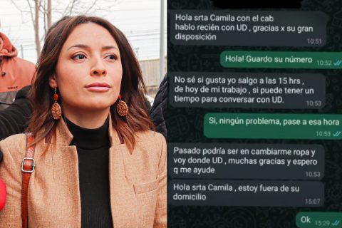 Revelan chats de carabinero que le pidió millonario préstamo a Camila Polizzi: "Yo confío en usted"