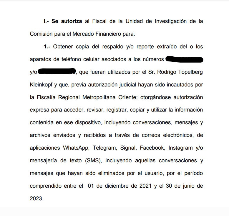 CMF podrá revisar los chats de Rodrigo Topelberg y los hermanos Sauer: Corte de Santiago autorizó acceso a registros