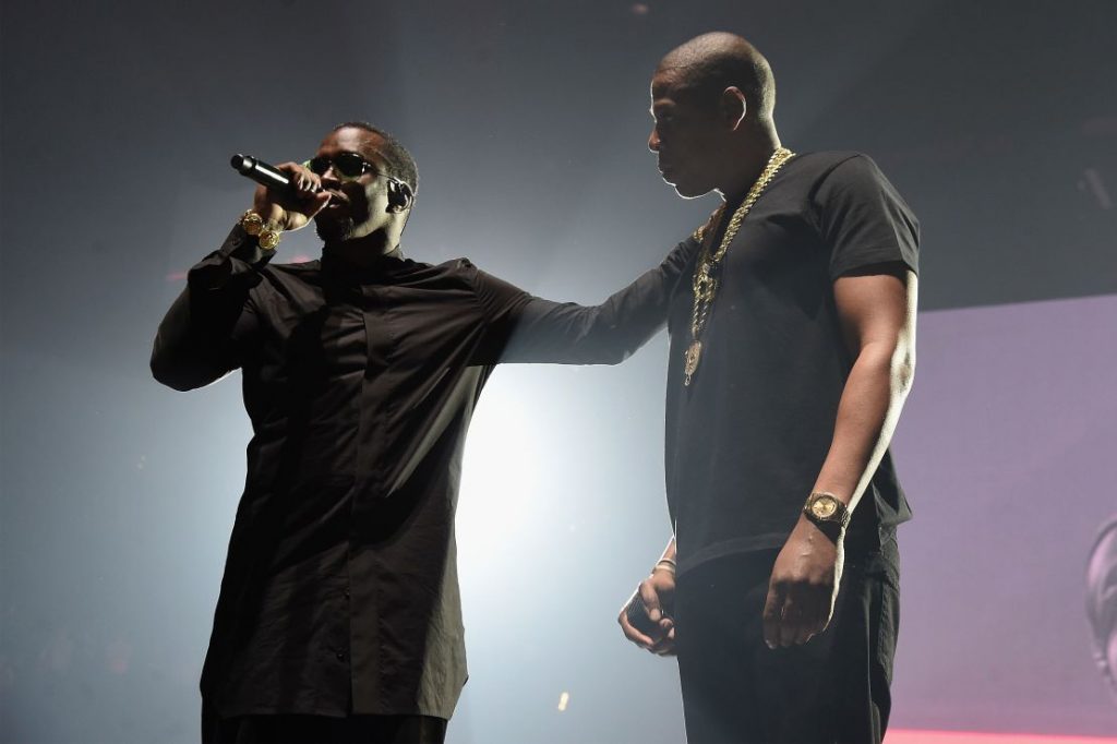 Jay-Z y Sean "Diddy" Combs en el escenario 2016 en Nueva York. (Foto de Jamie McCarthy/Getty Images para Live Nation) Jamie McCarthy/Getty Images