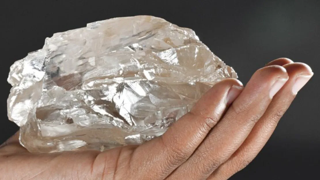 Un mega diamante fue descubierto en Botswana. Diamante Lucara