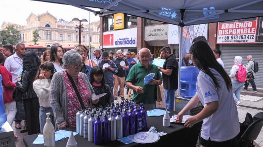 Presentan zonas de hidratación y descanso en cuatro puntos del eje Alameda: Estarán disponibles todo el verano