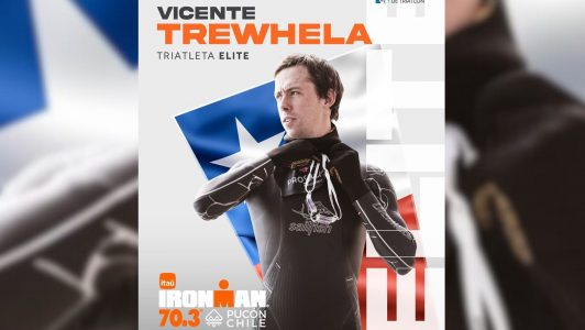 Vicente Trewhela, triatleta: "Es interesante que tantos chilenos se animen a correr esta carrera, siendo súper dura"