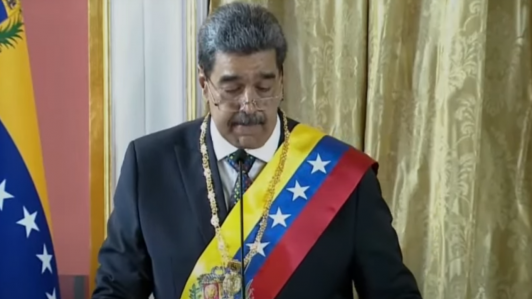 Nicolás Maduro durante juramento como presidente: "Yo soy David, hijo del pueblo de Venezuela, y voy con Dios"