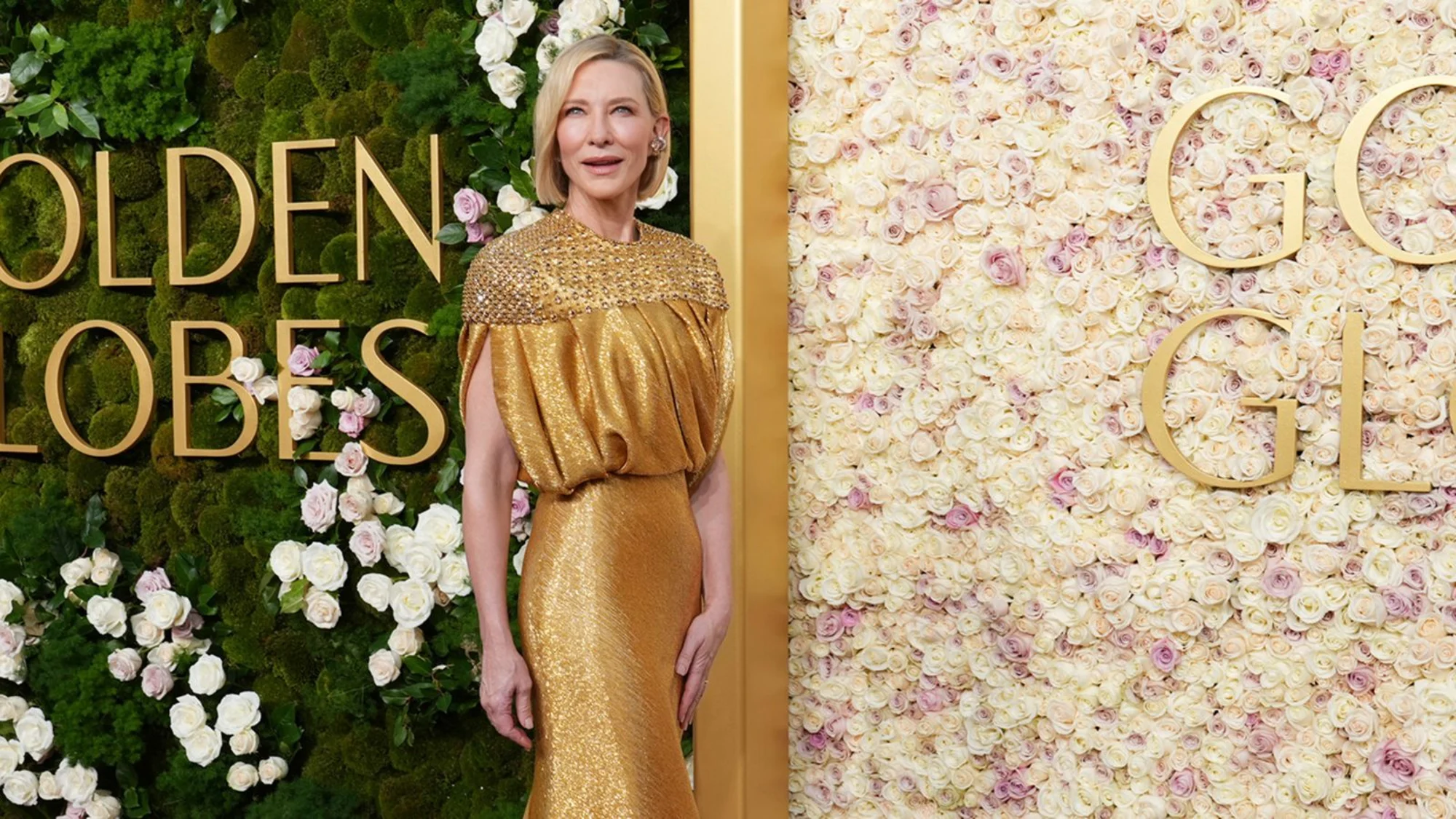 Cate Blanchett asiste a los Premios Globo de Oro en Beverly Hills, California, el 5 de enero. Jordan Strauss/Invision/AP