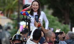 María Corina Machado fue detenida tras manifestación: "Dispararon contra las motos que la transportaban"