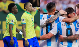 Argentina vs Brasil: Dónde ver el clásico sudamericano por las Eliminatorias 2026 en Chile