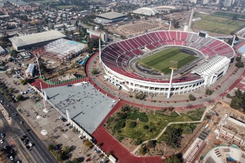 Autoridades disponen corte de calles en inmediaciones del Estado Nacional por el partido de la Selección Chilena