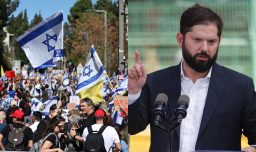 Comunidad Judía de Chile repudia dichos de Boric tras ataques de Israel en Gaza: “Solo sirven para alimentar el antisemitismo”