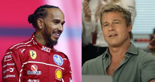 ¡A toda velocidad con F1! Los detalles de la próxima pelicula de Brad Pitt y que tuvo esencial injerencia de Lewis Hamilton