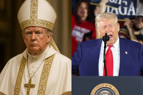 "Me gustaría ser Papa": La broma de Donald Trump sobre quién quiere que sea el sucesor de Francisco I