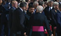 Zelensky y Trump se reunieron antes del funeral del Papa Francisco