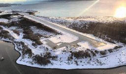 Suspenden operaciones del Aeródromo en Puerto Williams tras terremoto 7.8 en el sur del país