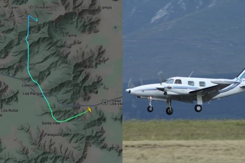 Revelan audio del momento exacto en que se reportó pérdida de avioneta en Curacaví: "No hemos vuelto a tener comunicación"