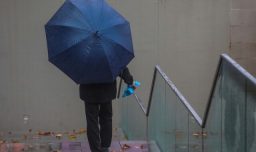 Sistema frontal traerá lluvias y nevadas al centro del país