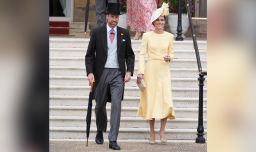 Princesa Kate asistió a fiesta de los jardines en Buckingham tras dos años sin ir por el cáncer que padeció
