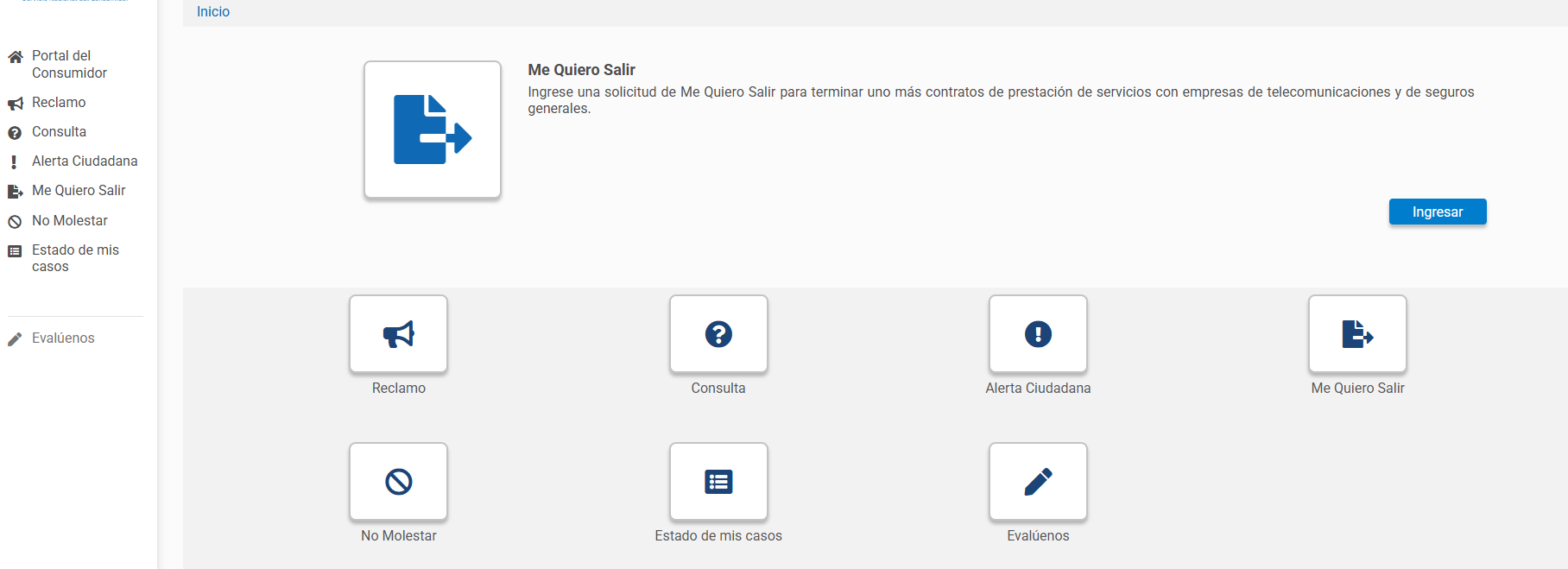 "Me Quiero Salir": cómo usar la herramienta del sernac para darse de baja de servicios de telecomunicaciones o seguros/Captura