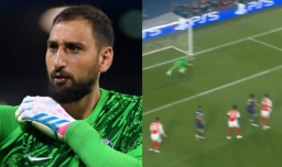 Donnarumma evita gol de Arsenal con tremenda tapada y enciende alarmas por posible lesión