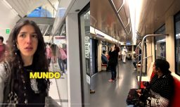 "Chile está en el 2030": Española en Santiago alucina con la tecnología del Metro