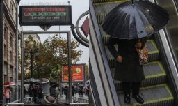 Metro explica que falla en servicio fue por un paraguas que cayó en las vías: “Pedimos a las personas cuidar sus pertenencias”