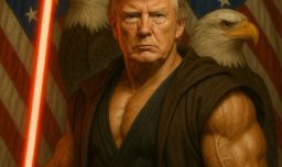 Donald Trump publica foto de él como un jedi musculoso para celebrar el día de Star Wars: Fue generada con IA