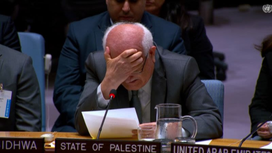 "Es insoportable": Embajador de Palestina ante la ONU rompe en llanto tras hacer recuento de crisis en Gaza