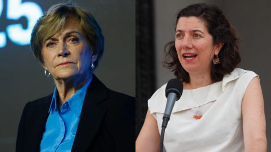 Polémica con vocera: Matthei dice que a Boric "se le olvida que mandó a callar a su asesora cuando ella hacía su trabajo"