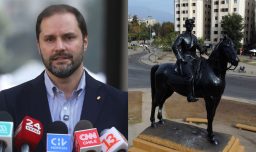 "El plinto vacío significaba el triunfo de la violencia": Bellolio valora regreso de estatua del general Baquedano a la plaza