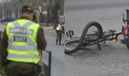 Ciclista murió atropellado por un auto en San Ramón: Conductor tiene 17 años y fue detenido