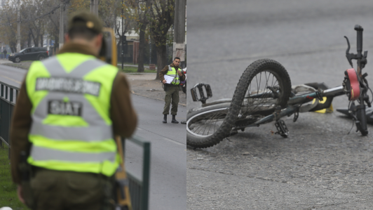 Ciclista murió atropellado por un auto en San Ramón: Conductor tiene 17 años y fue detenido